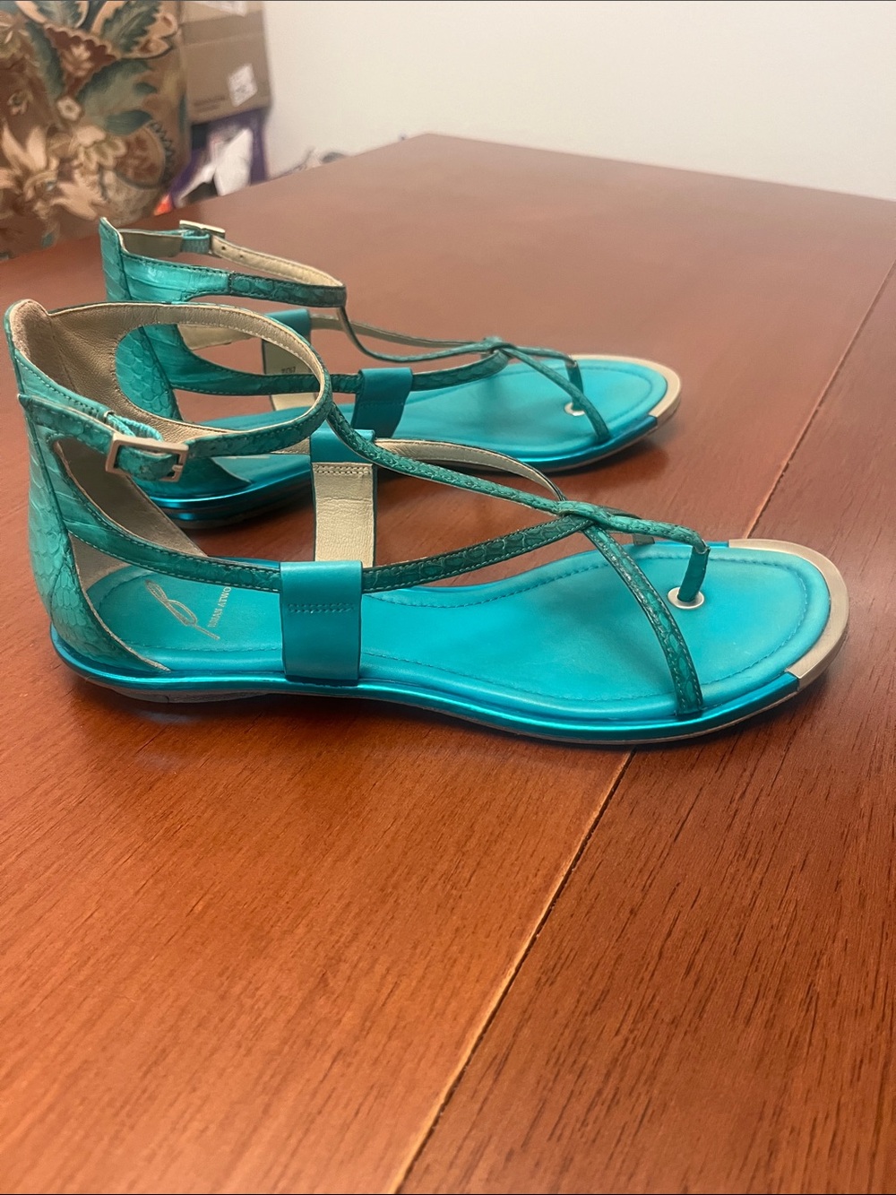 Brian Atwood Caswell Sandal Sz 7